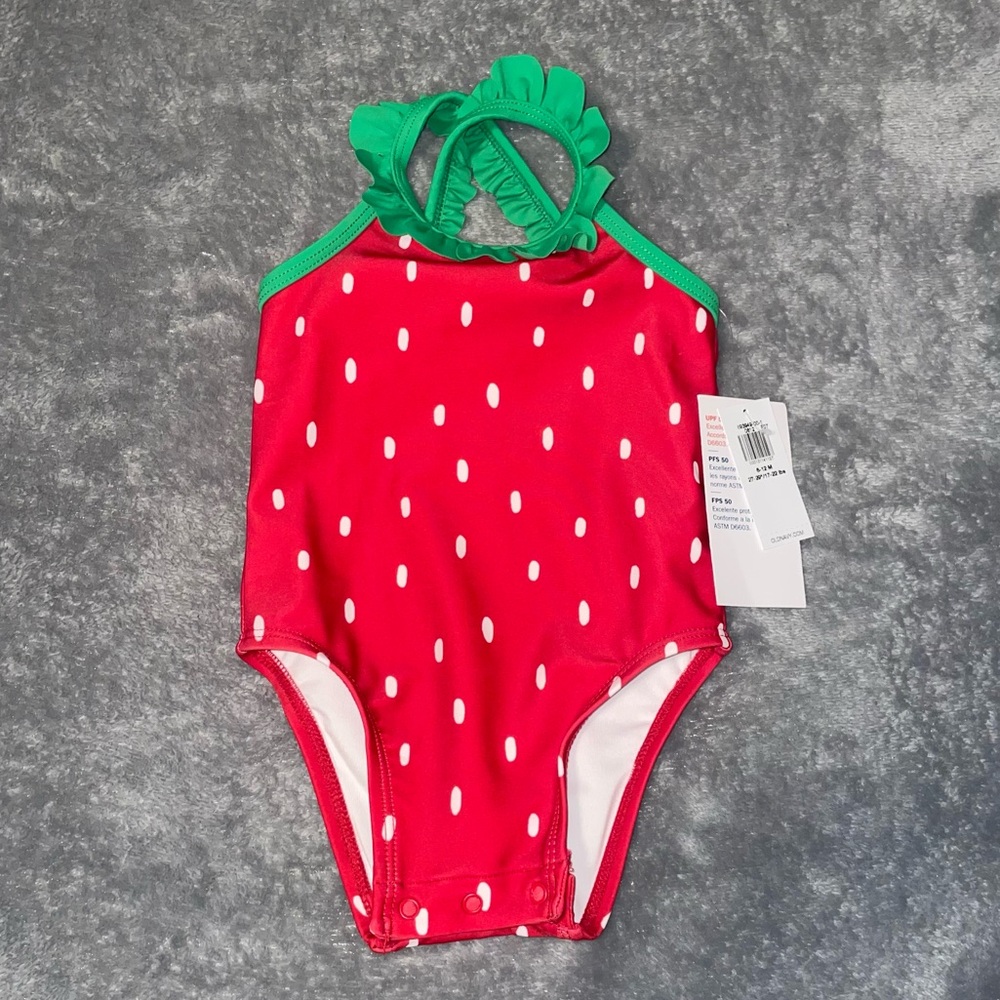 Old Navy Baby Strawberry Swimsuit
